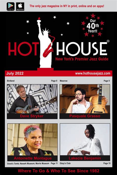 best jazz nyc|hot house jazz magazine.